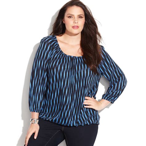 michael kors blouses plus size|Michael Kors plus size tops.